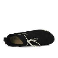 TOMS Wmns Rio Black Suede Water Resistant