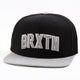 Brixton Hamilton Snapback Cap Black Light Heather Grey