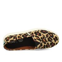 Toms Womens Alpargata Mallow Damen Beige XL Classic Leopard Print