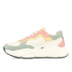 HUB Rock L68 Leather Suede Damen Off White Mineral Pink Off White Black