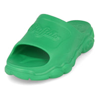 Buffalo CLD Slide Sandale Damen Vegan Foam Green