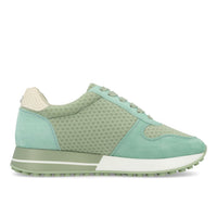 La Strada 2101457 Sneaker Damen Light Green Micro Mesh Snake