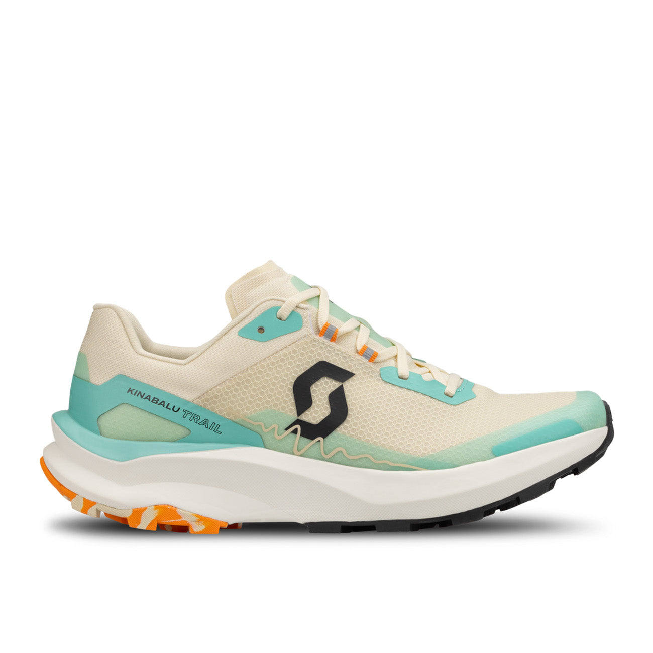 Scott W's Kinabalu Trail Damen Cream Beige Cascade Blue