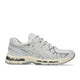 Asics Gel-Kayano 20 Herren White Pure Silver